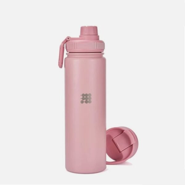 CUBITT Hydro Bottle, 24 oz Insulated Stainless Steel Water Bottle, Dusty Pink