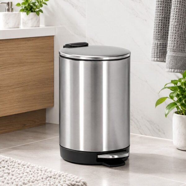 ERUULE Stainless Steel Step Trash Can, 3L